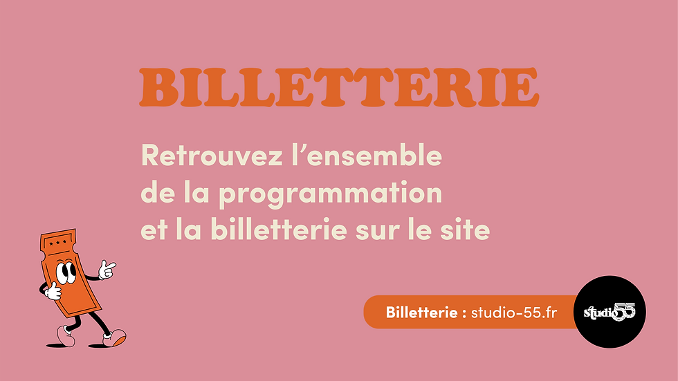 Billetterie Studio-55